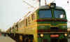 Diesellok in Chabarowsk